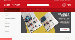 Desktop Screenshot of curtocircuito.com.br
